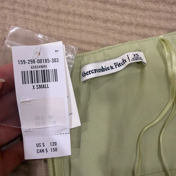 Abercrombie Light Green Maxi Dress - Picture 3 of 3